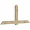 Ekena Millwork Eugene Rough Sawn Timber Gable Bracket, Douglas Fir, 84"W x 38"H x 4"D x 6"F, 11/12 Pitch GBW084X38X0406EUG00RDF - alternate 4